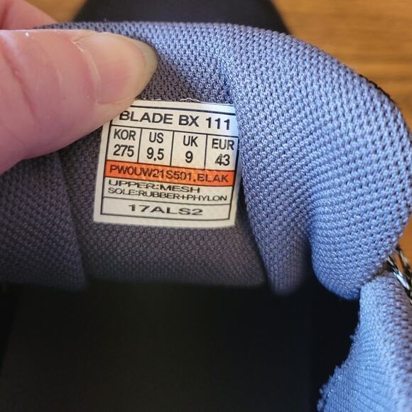 Pro Specs Blade BX 111 Walking Shoe Men's 9.5  No Tie  BOA‎ Twist & Lock Laces - Picture 10 of 12